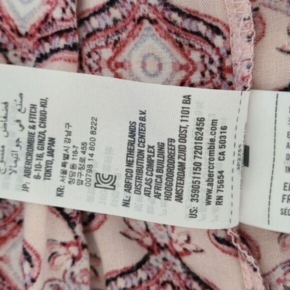 Hollister Pink wrap long sleeve Romper, size S - Picture 8 of 13